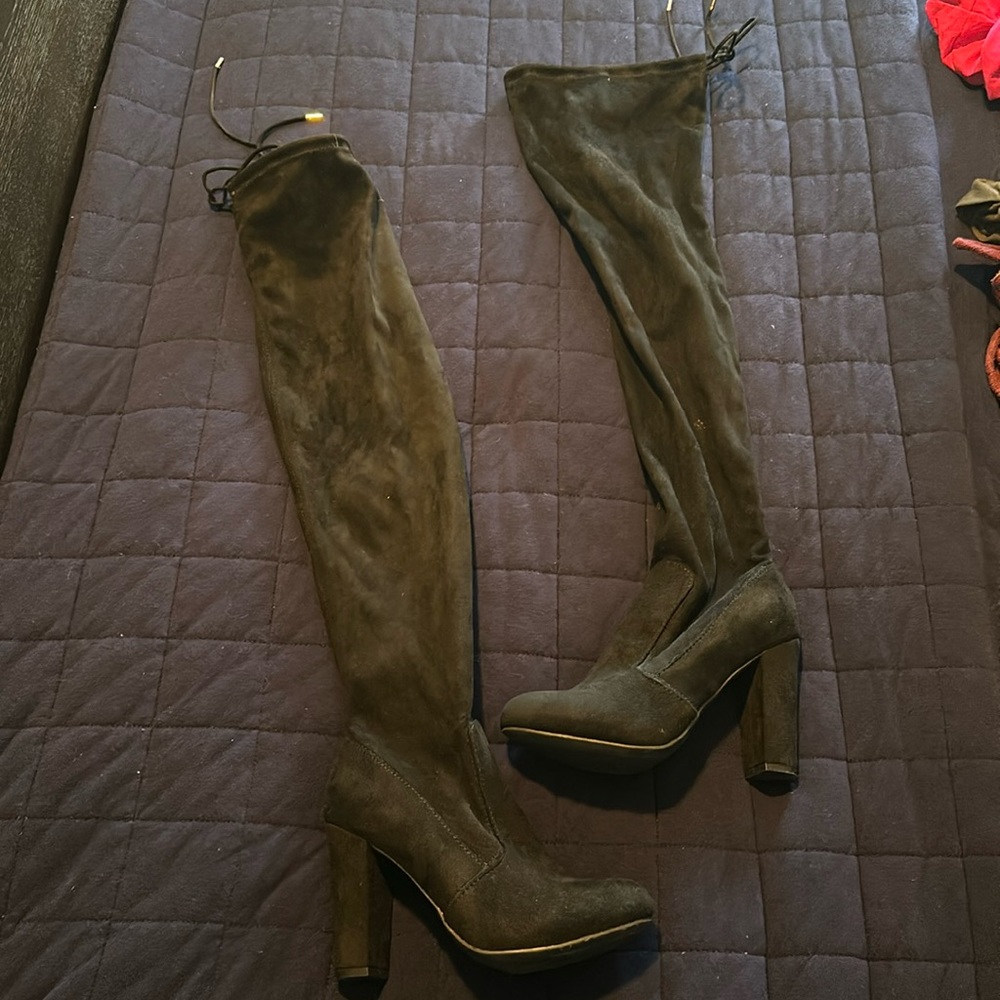 Knee high boots